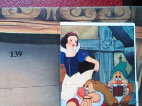 Collezionismo Figurine antiche: BLANCANIEVES DISNEY PANINI 140